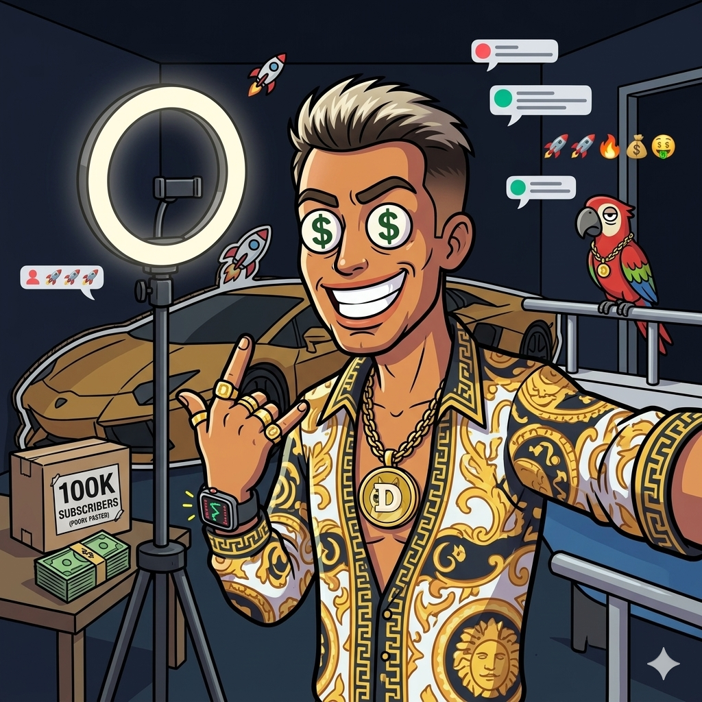El Influencer — Rug Pull Tycoon